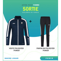 PACK SORTIE FEMME VESTE ET PANTALON POWER