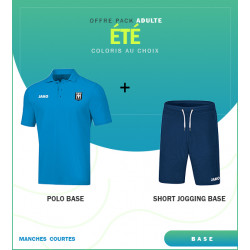 PACK ÉTÉ ADULTE POLO ET SHORT