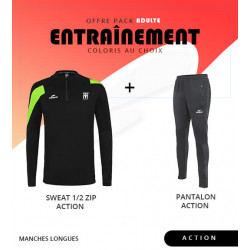 PACK ENTRAINEMENT ADULTE ELDERA ACTION 1/2 ZIP