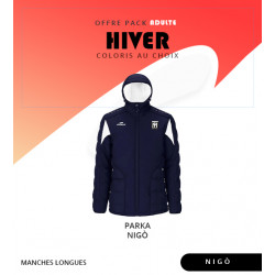 PACK DOUDOUNE ADULTE PARKA NIGO