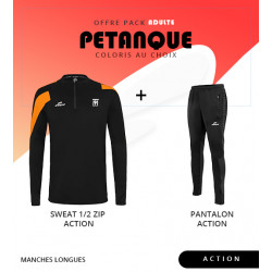 PACK SORTIE 1/2 ZIP ADULTE ELDERA ACTION