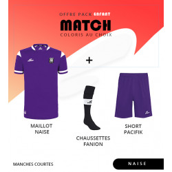 PACK MATCH ELDERA ENFANT MAILLOT NAISE