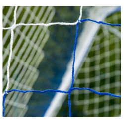 FILET DE FOOT DE STADES 2 COULEURS 4MM – BLANC / BLEU